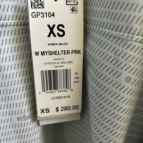 Women's parka adidas MyShelter GP3104 size XS NWT - Picture 9 of 16